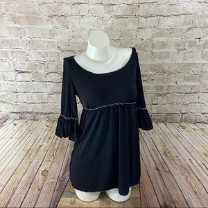 Studiom black quarter sleeve pheasant size small